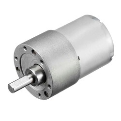12V 35mm 59 RPM Redüktörlü DC Motor 