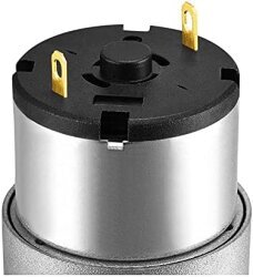 12V 37mm 107 RPM Redüktörlü DC Motor - 5