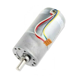 12V 37mm 500 RPM Redüktörlü DC Motor - 3