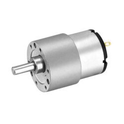 12V 37mm 59 RPM Redüktörlü DC Motor 