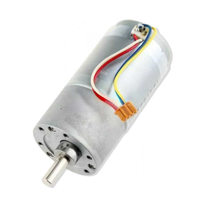 12V 37mm 60 RPM Geared DC Motor - 3