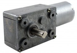 12 V 55 RPM L Redüktörlü DC Motor - China