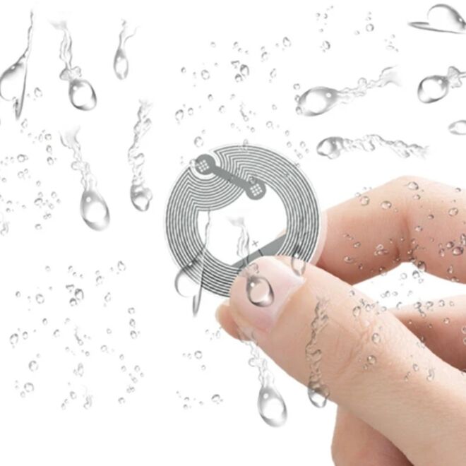 13.56 MHz NFC Tag - ISO14443A, Ntag 213, 25 mm - Pack of 10 - 6