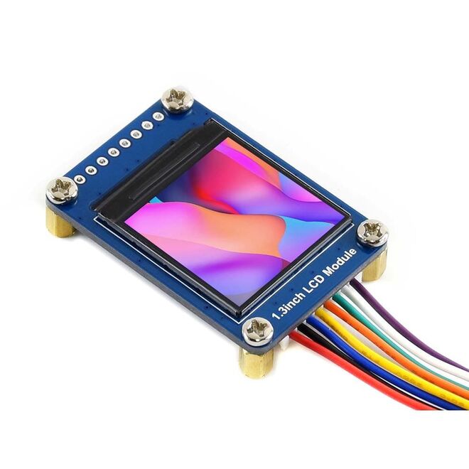 1.3inç LCD Ekran Modülü - 240×240 Piksel IPS HD - 2