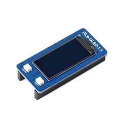 Raspberry Pi Pico için 1.3inç OLED Ekran Modülü - 64x128 SPI/I2C 