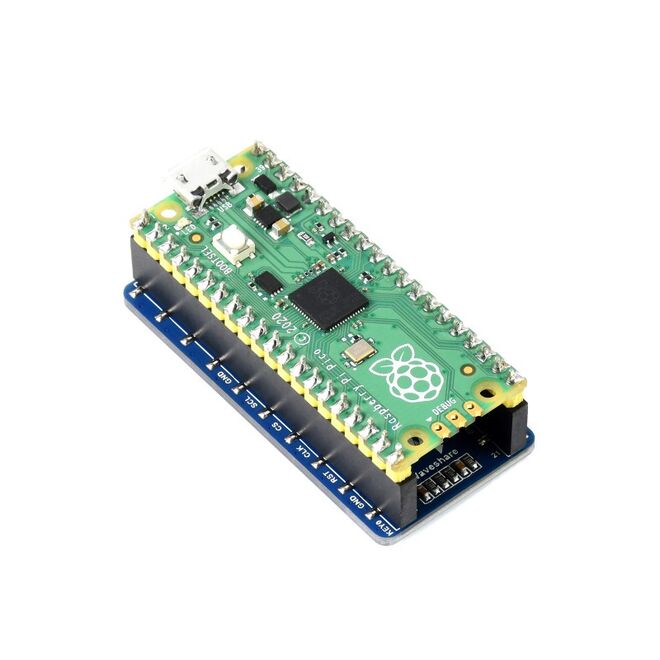 Raspberry Pi Pico için 1.3inç OLED Ekran Modülü - 64x128 SPI/I2C - 3