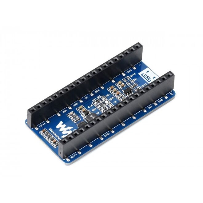 1.3inch OLED Display Module for Raspberry Pi Pico - 64x128 SPI/I2C - 2