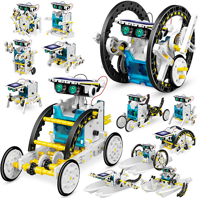 13'ü 1 Arada Güneş Enerjili Robot Kiti - 2