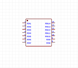 14 Pin Dar Tip Entegre Soketi (DIP Socket) - DIP-14 - 2