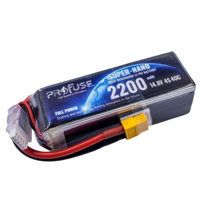 14.8V 4S Lipo Battery 2200mAh 40C - 1