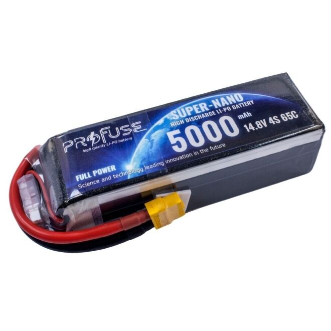 14.8 V 4S Lipo Batarya-Pil 5000 mAh 65C - 1