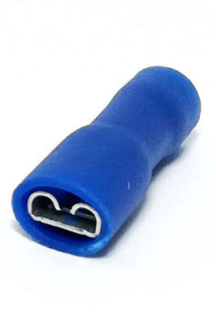 1.50-2.5mm Female Faston Type Insulated Cable Lug - 200 Pieces - 1