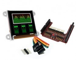 1.50 Inch Arduino OLED Mini LCD Ekran Shieldi - uOLED-128G2-AR - 4D Systems