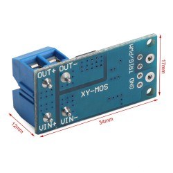 15 A 400 W PWM Kontrollü MOSFET Anahtarlama Kartı - 7