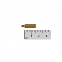 15 mm M3 Metal Dişi-Erkek Aralayıcı (Standoff-Spacer-Yükseltici) 
