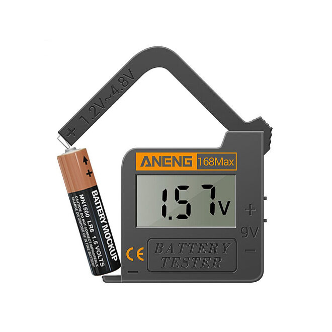 168Max Pil Test Cihazı - Gri - 1