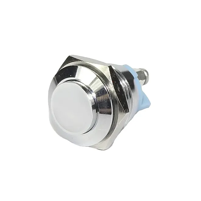 16mm Metal Anlık Basmalı Buton Yüksek Kafa Vidalı Terminal - 1
