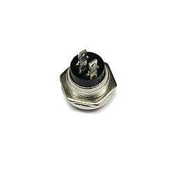 16mm Metal Basmalı Buton Yeşil - 3