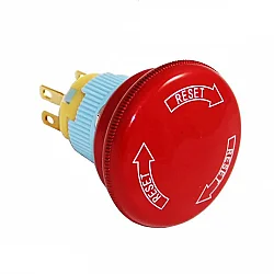 16mm Plastik Acil Durdurma Butonu Büyük - 1