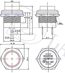 16mm Plastik Basmalı Buton Yeşil - 2