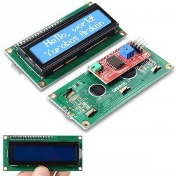 16x2 IIC/I2C/TWI Seri LCD Ekran Mavi - China