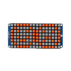 16x8 1.2 Inch I2C Bağlantılı Led Matris (Parlak Turuncu) - 1