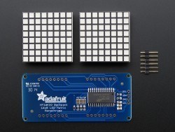 16x8 1.2 Inch I2C Bağlantılı Led Matris (Parlak Turuncu) - 2