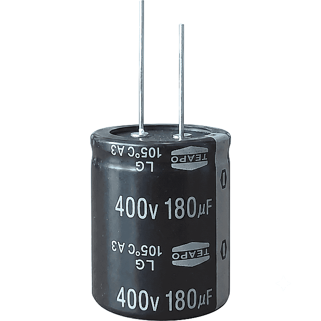 180uF 400v Electrolytic Capacitor - 1
