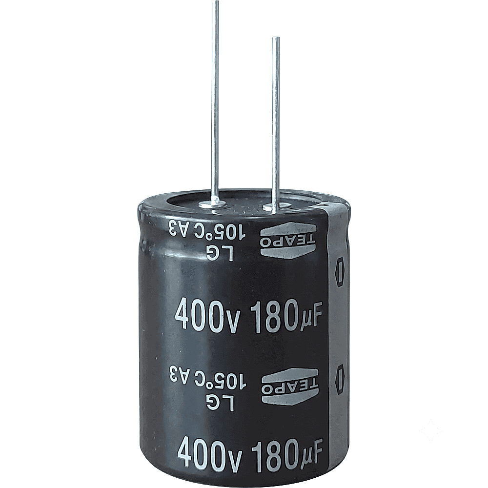 180 uF 400 V Elektrolit Kondansatör