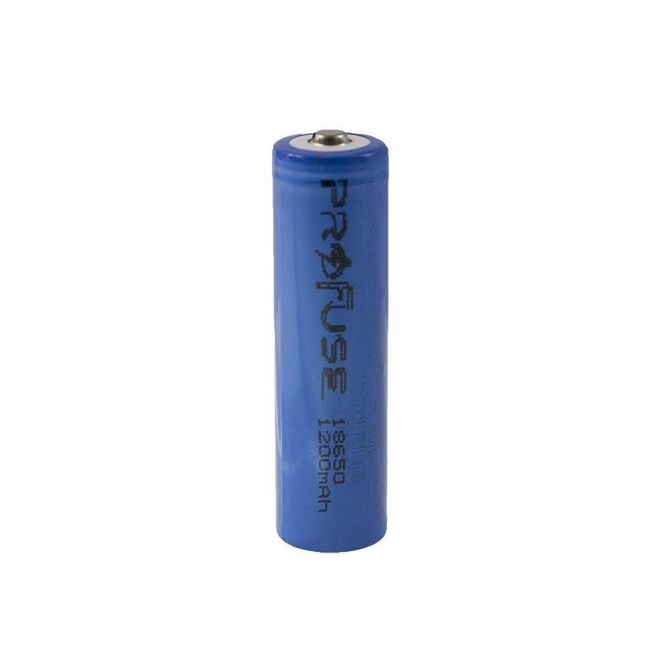 18650 3.7 V 1200 mAh Li-ion Battery - Pole Headed - 2