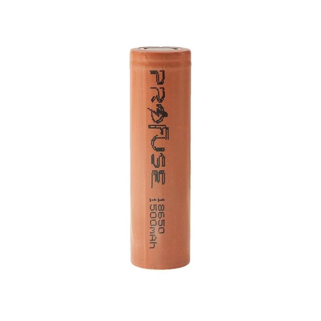 18650 3.7 V 1500 mAh Li-ion Şarjlı Pil Kutup Başsız - 2