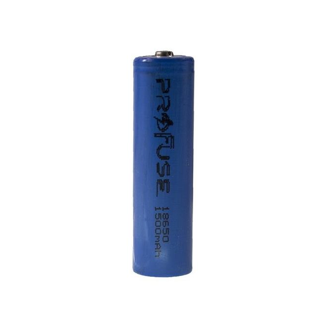 18650 3.7 V 1500 mAh Li-ion Şarjlı Pil - Kutup Başlı - 2