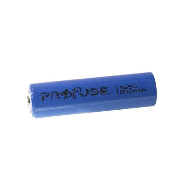 18650 3.7 V 1800 mAh Li-ion Battery - Pole Headed - 1
