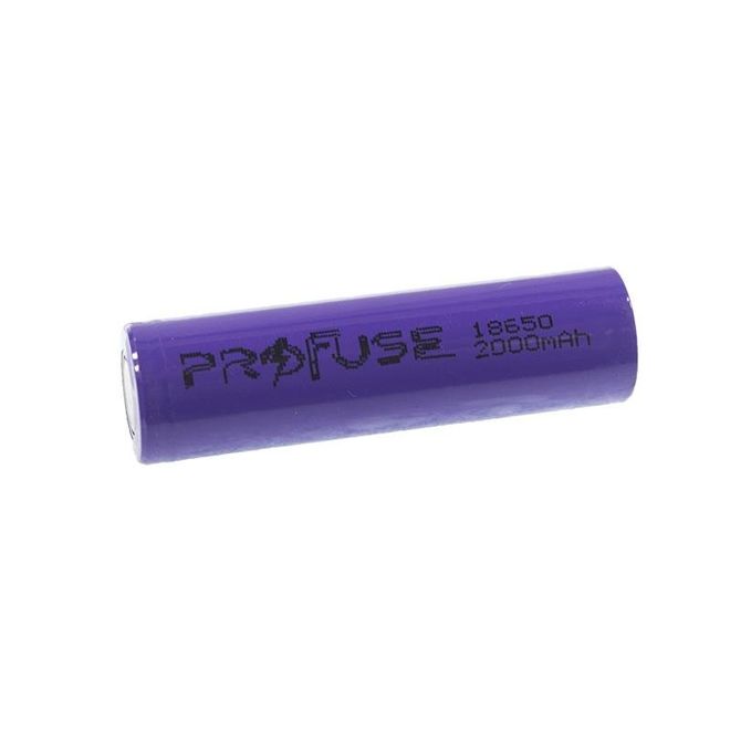 18650 3.7 V 2000 mAh Li-ion Battery - 1