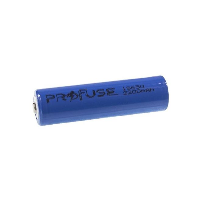 18650 3.7 V 2200 mAh Li-ion Battery - Pole Headed - 1