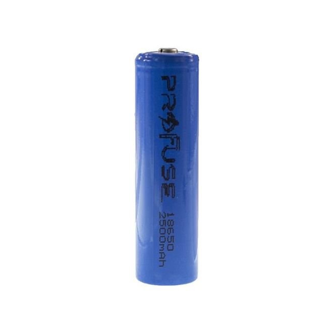 18650 3.7V 2500mAh Li-ion Şarjlı Pil - Kutup Başlı - 2