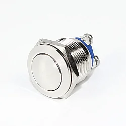 19mm Metal Basmalı Buton Bombeli Kafa - 1