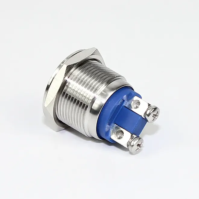 19mm Metal Basmalı Buton Düz Kafa - 2