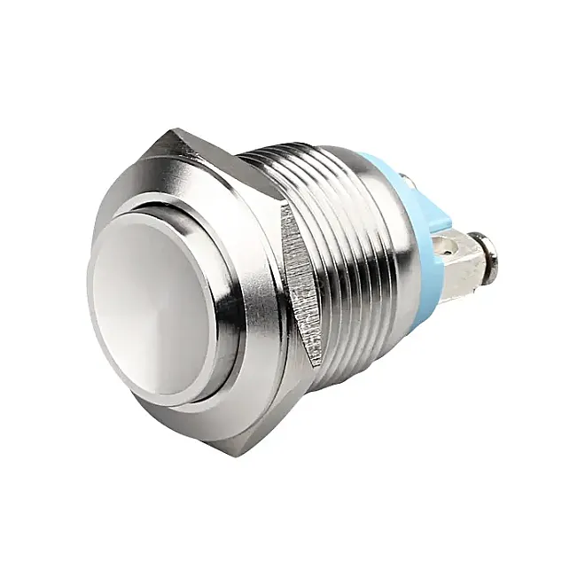 19mm Metal Basmalı Buton Yüksek Kafa - 1