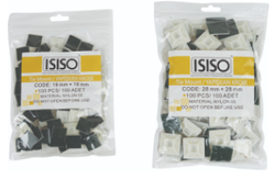 19x19mm Adhesive Crochet - 100 Pieces - 2