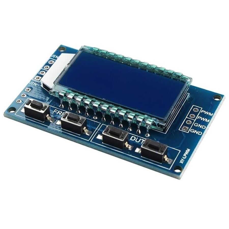 1Hz 150kHz LCD Sinyal Jeneratörü