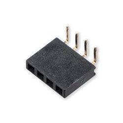 1x4 90 Degree Female Pin Header 