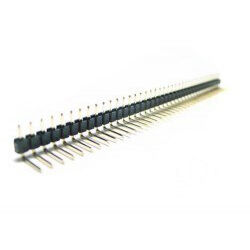 1x40 12 mm 90 Derece Erkek Pin Header - 1