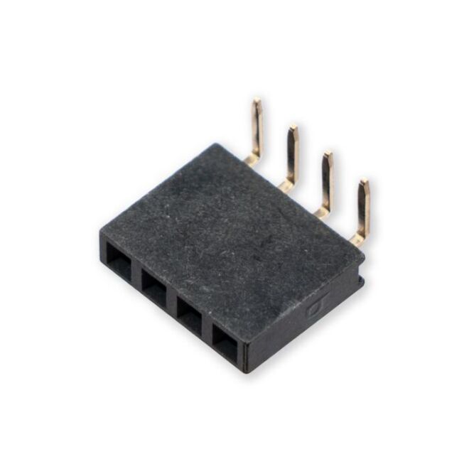 1x6 90 Derece Dişi Pin Header - 1