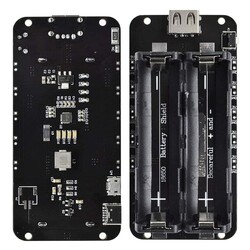 2-Way Switched 18650 Lithium Battery Holder V8 Micro USB - 4