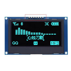 2.42 İnç 128x64 OLED SSD1309 Mavi - 1