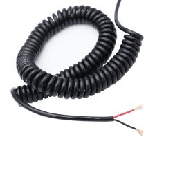2 Damarlı Yaylı Spiral Kablo 2.5m 18AWG - 2