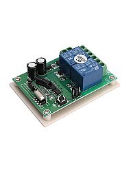 2 Kanal 433 MHz Kablosuz RF Alıcılı Röle Kartı - Kutulu - 3