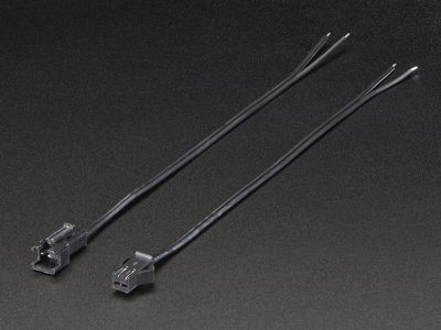 2-pin JST SM Connector Set - 2