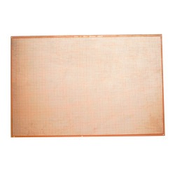 20x30 cm Delikli Pertinaks (Bakır) Tek Yüzlü 